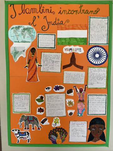 I bambini incontrano l'India