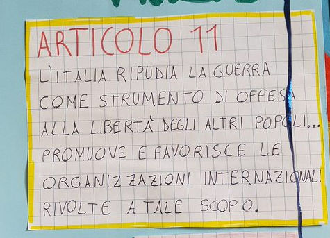 articolo 11 della Costituzione Italiana